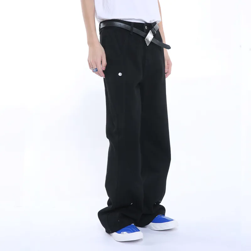 Voguo Relay Bootcut Jeans Unisex Black-6