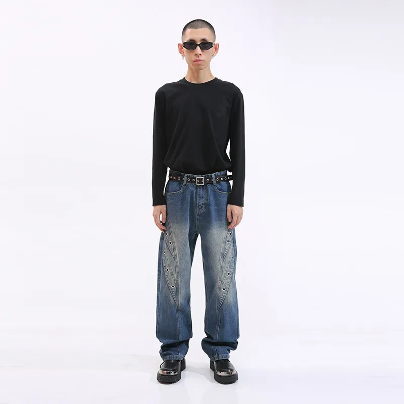 Voguo Relay Jeans Unisex Blue-2