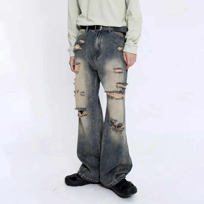 Voguo Relay Jeans Unisex Vintage Blue-4