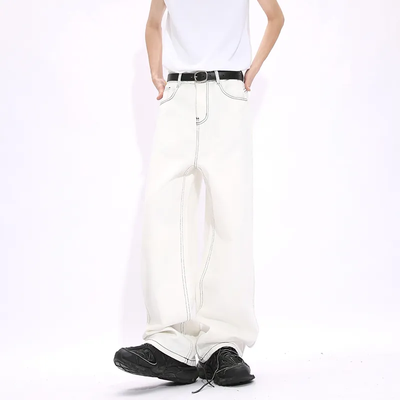 Voguo Relay Jeans Unisex Black Frame With White-3
