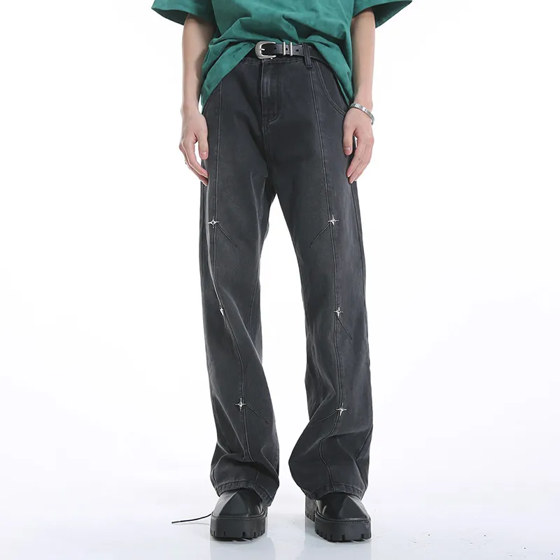 Voguo Relay Bootcut Mid Rise Jeans Unisex-11