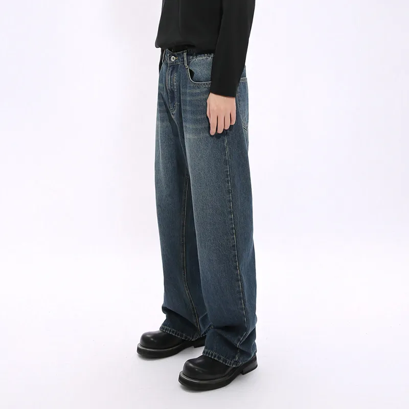 Voguo Relay Elastic Waistband Jeans Men's-27