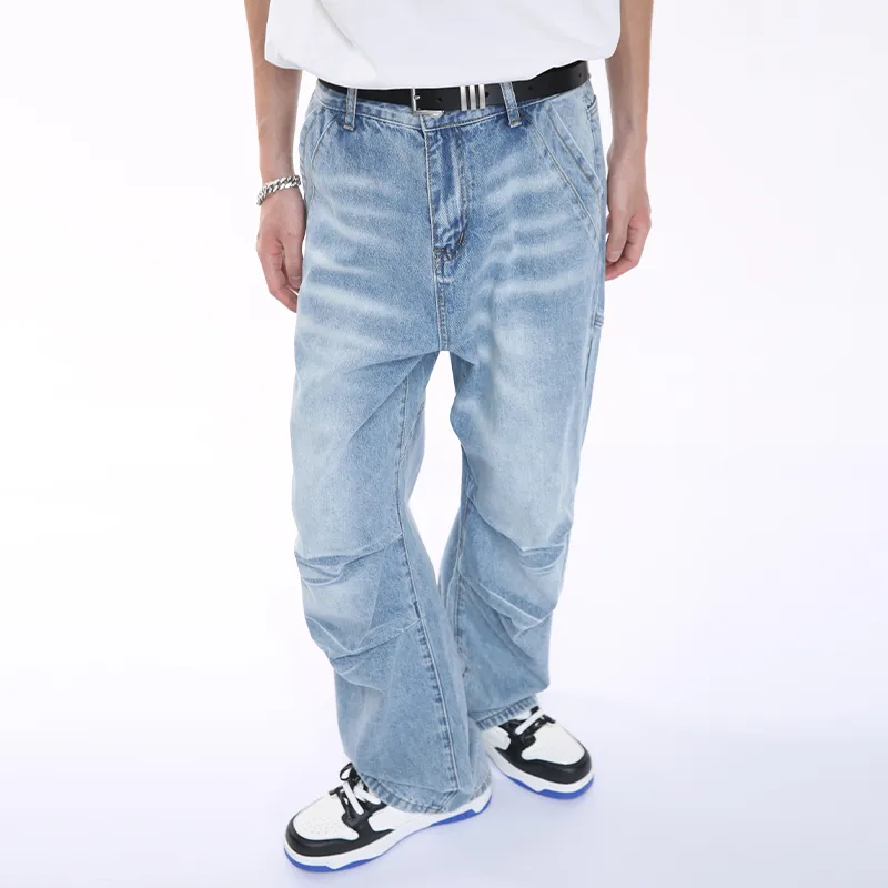 Voguo Relay Jeans Unisex Light Blue-4