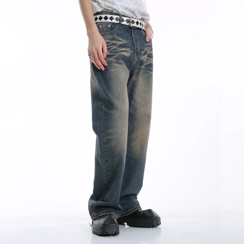 Voguo Relay Floor Length Bootcut Jeans Unisex-6