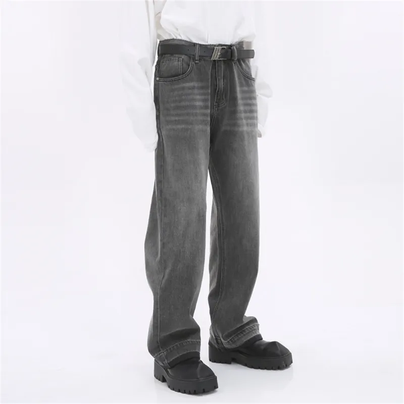 Voguo Relay Jeans Unisex Black Gray-3