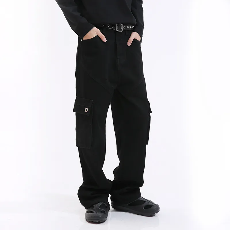 Voguo Relay Jeans Unisex Black-2