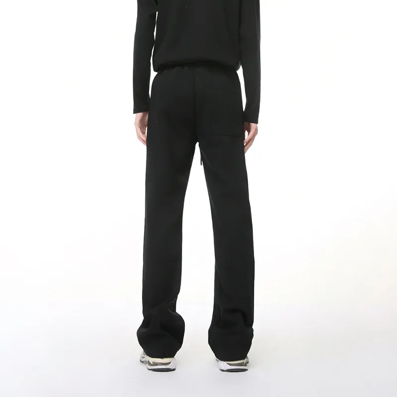 Voguo Relay Elastic Waistband Casual Pants Unisex-11