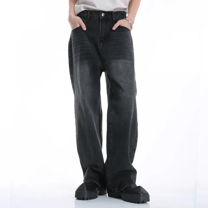 Voguo Relay Loose Fit Straight Fit Jeans Unisex-5