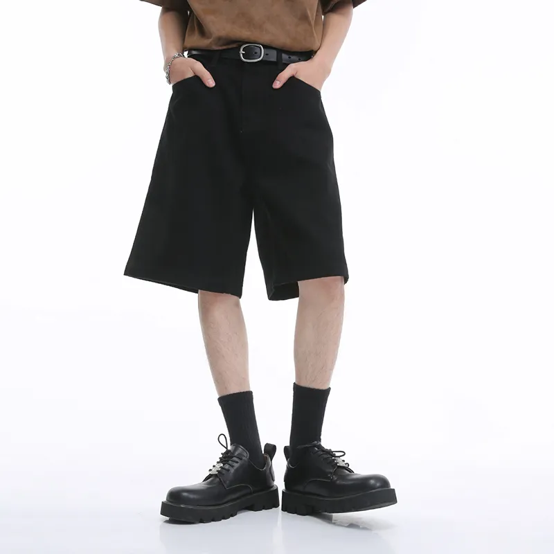 Voguo Relay Denim Shorts Unisex-2