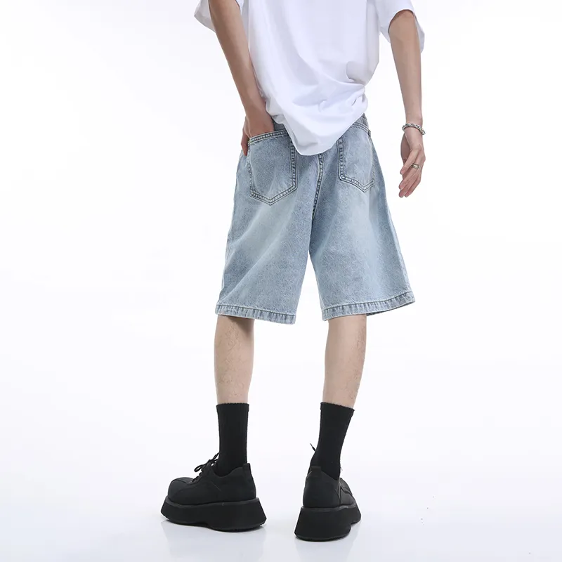 Voguo Relay Denim Shorts Unisex-13