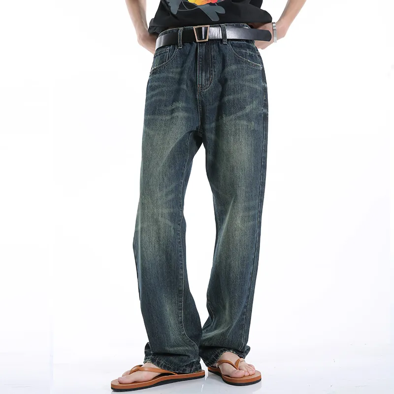 Voguo Relay Jeans Unisex Vintage Blue-5