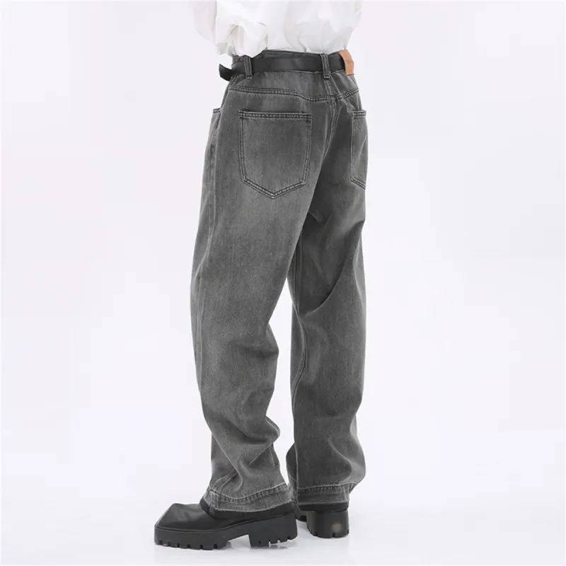 Voguo Relay Jeans Unisex Black Gray-5