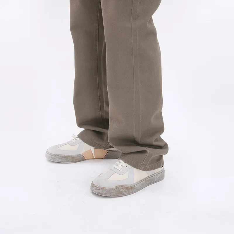 Voguo Relay Casual Pants Unisex Khaki-5