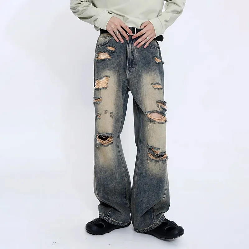 Voguo Relay Jeans Unisex Vintage Blue-3