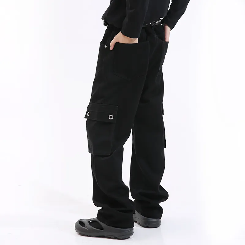 Voguo Relay Jeans Unisex Black-3
