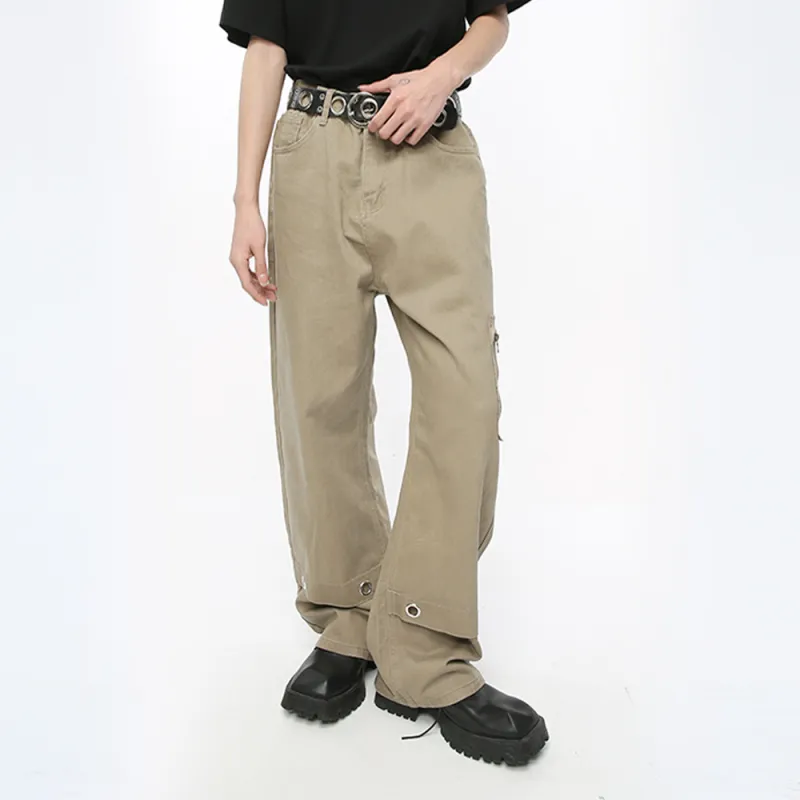 Voguo Relay Jeans Unisex Khaki-3
