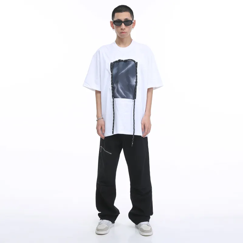 Voguo Relay 2024 Spring Summer Straight Fit Jeans Unisex Black-6