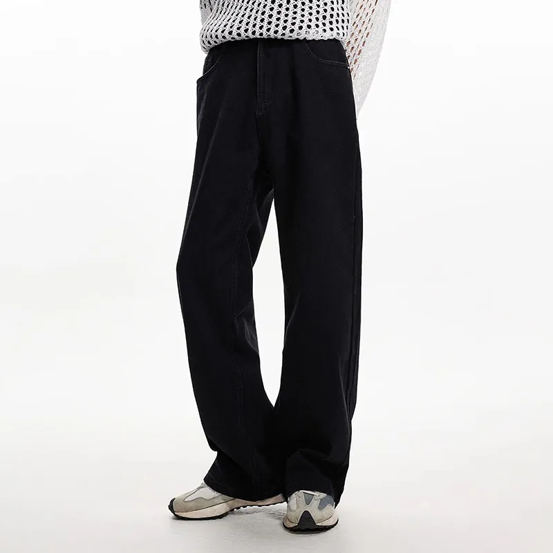 Voguo Relay Elastic Waistband Jeans Men's-5