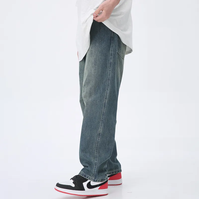 Voguo Relay Jeans Men's Nostalgic Blue-6