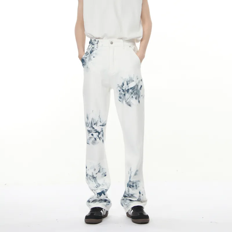 Voguo Relay Jeans Unisex Tou Jasper White-4