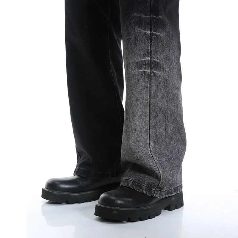 Voguo Relay Bootcut Jeans Unisex Gradient Black-7