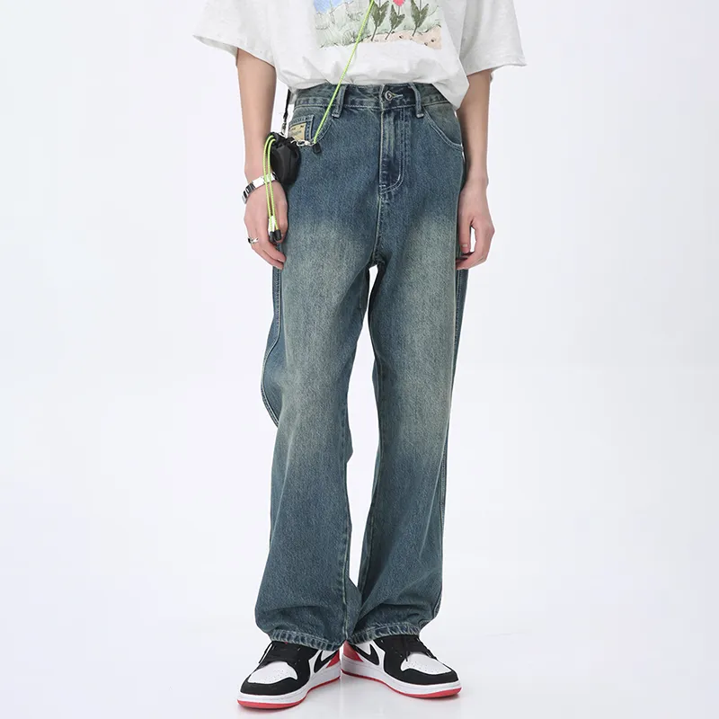 Voguo Relay Jeans Men's Nostalgic Blue-2
