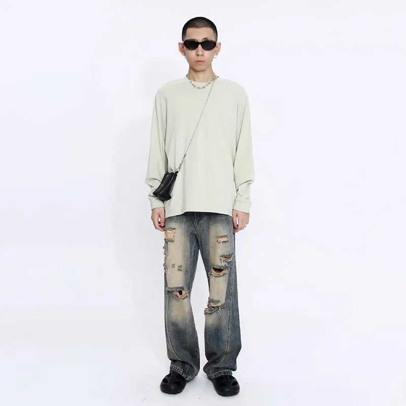 Voguo Relay Jeans Unisex Vintage Blue-2