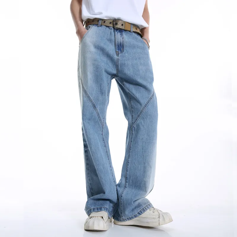 Voguo Relay Bootcut Jeans Unisex Gradient Black-3