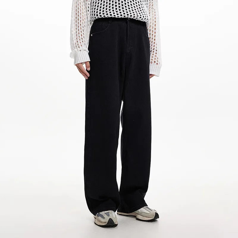 Voguo Relay Elastic Waistband Jeans Men's-4