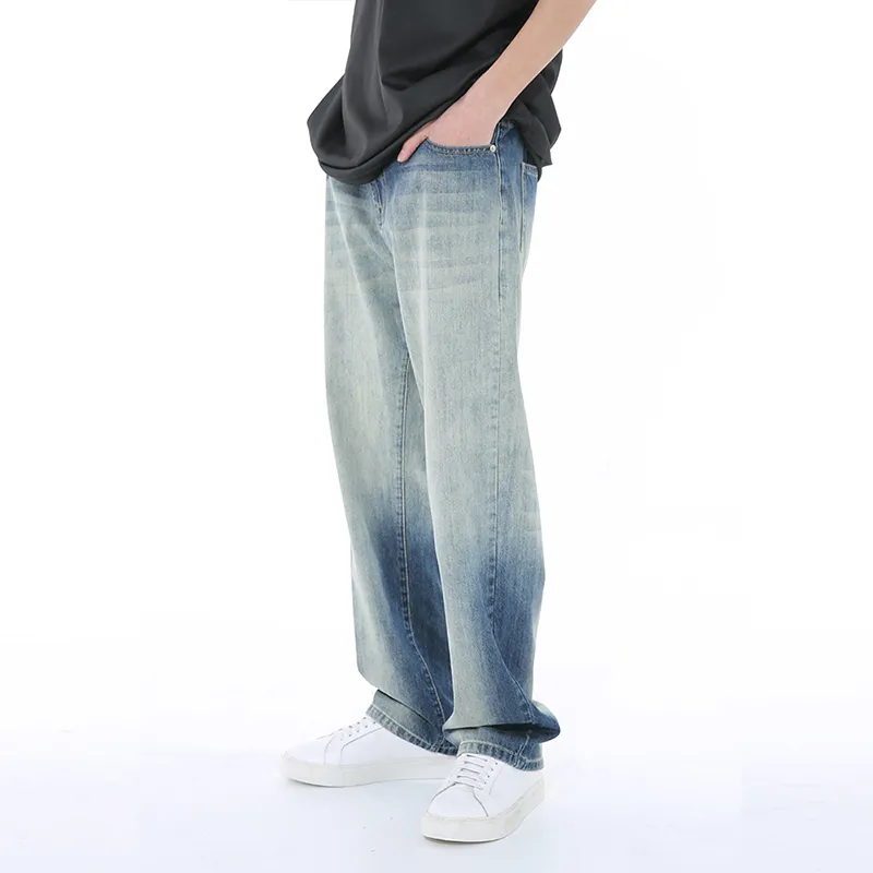 Voguo Relay Jeans Loose Straight leg Unisex-3
