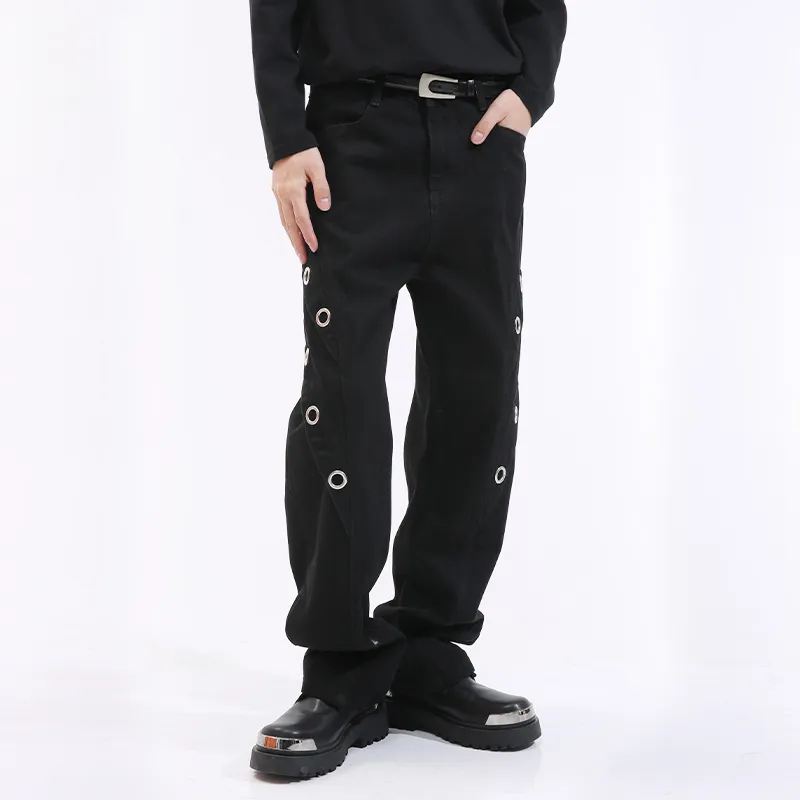 Voguo Relay Jeans Unisex Black-4
