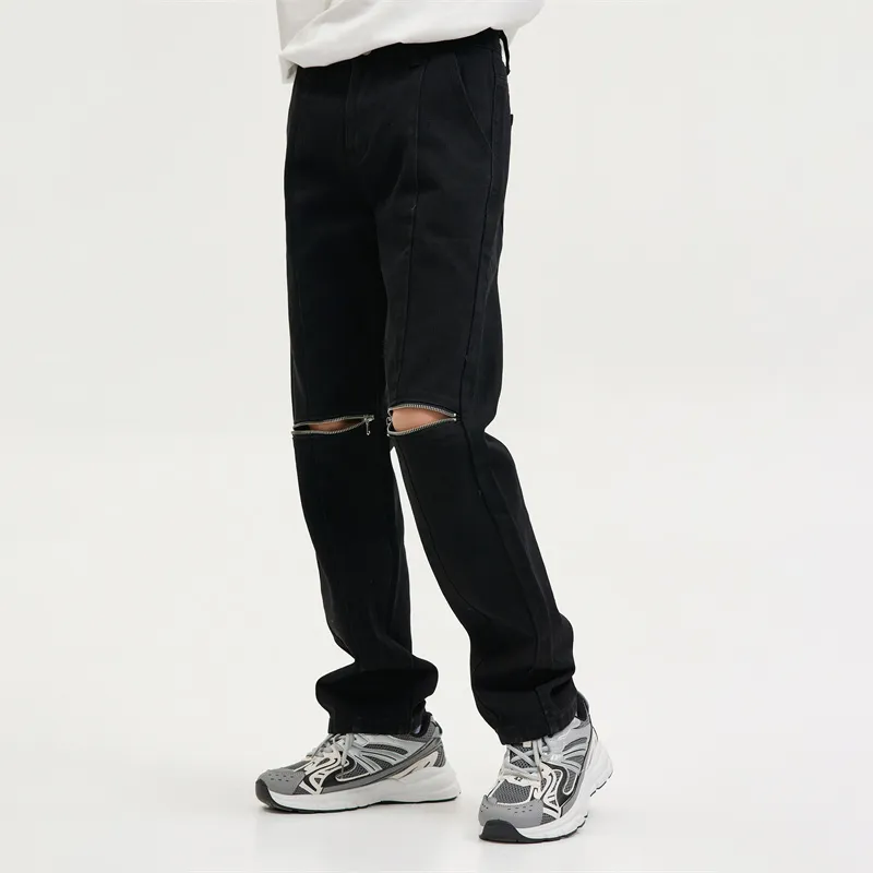 Voguo Relay Jeans Men Black-4