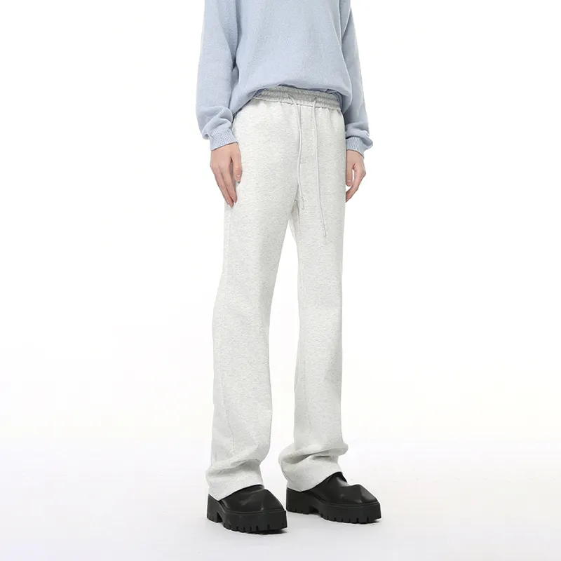 Voguo Relay Elastic Waistband Casual Pants Unisex-3