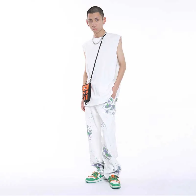 Voguo Relay Jeans Unisex White-5