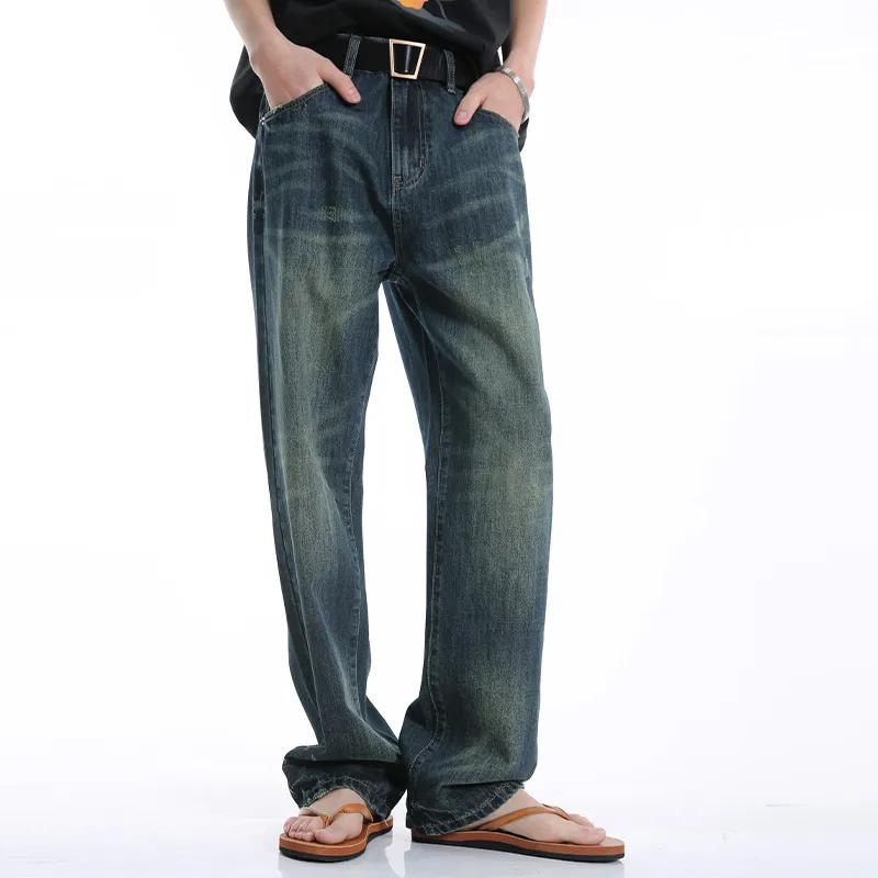 Voguo Relay Jeans Unisex Vintage Blue-4