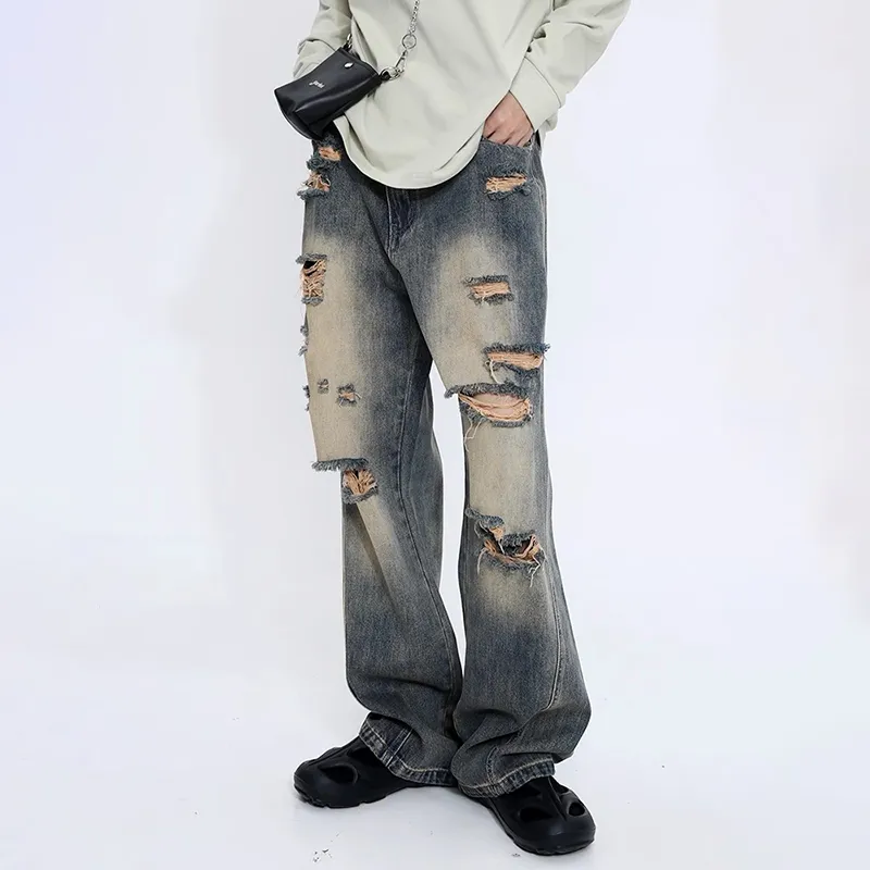 Voguo Relay Jeans Unisex Vintage Blue-6