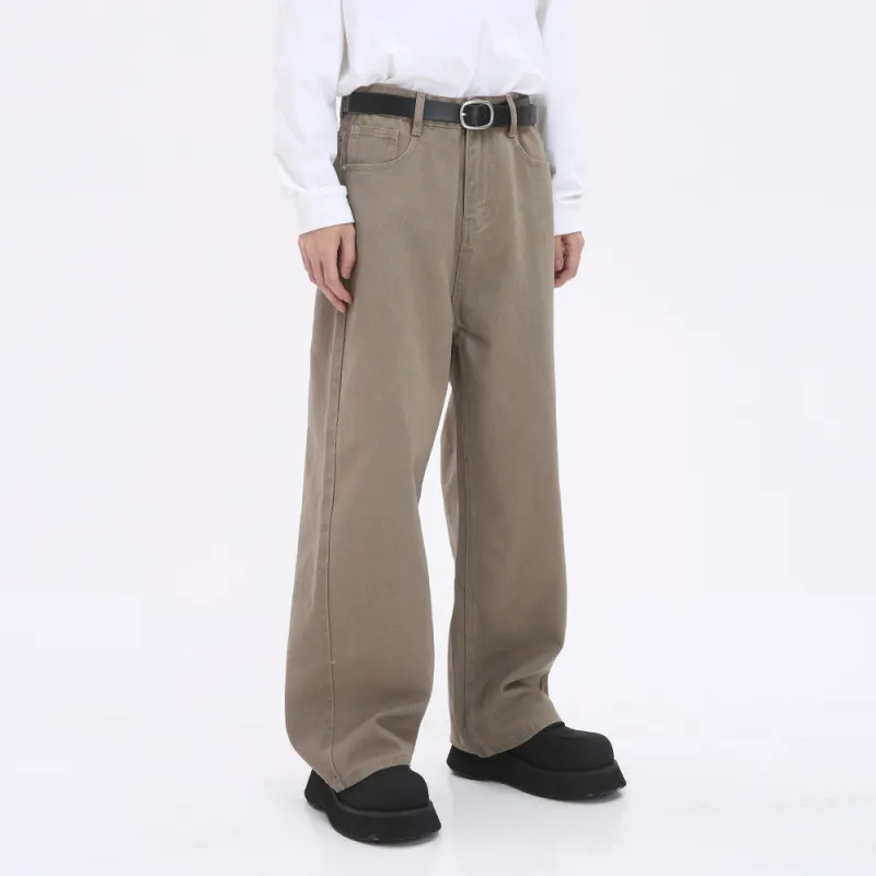 Voguo Relay Jeans Unisex Khaki-5