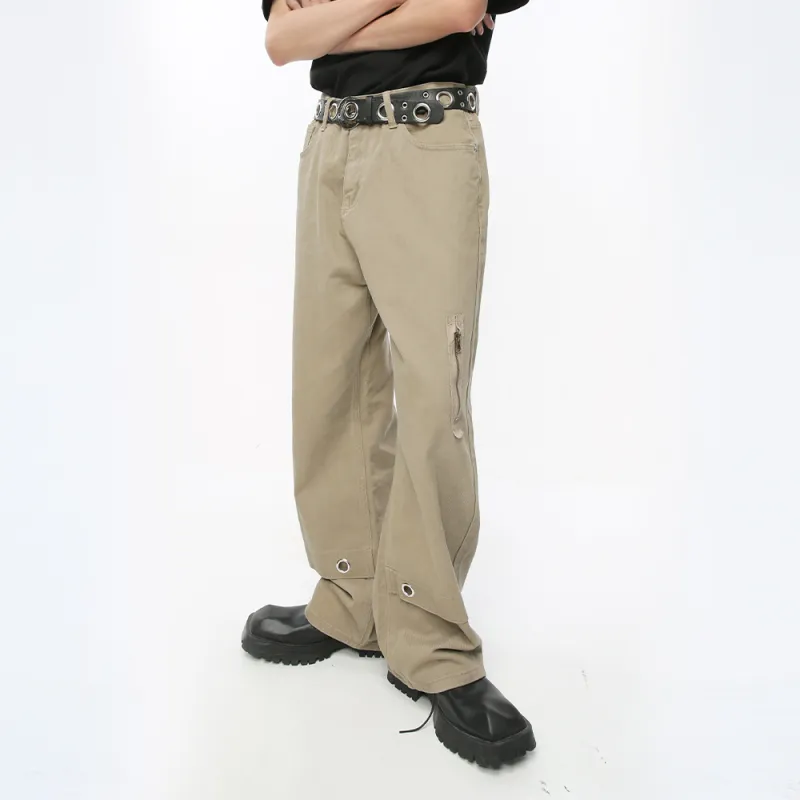 Voguo Relay Jeans Unisex Khaki-4