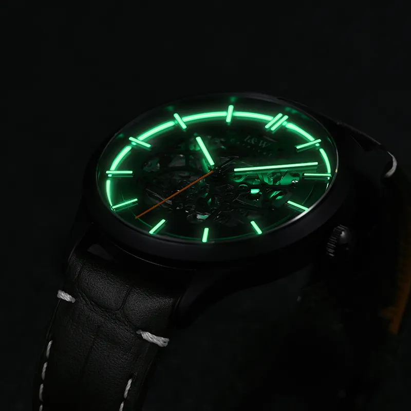 I&W CARNIVAL HWGUOJI Black Panther Collection Automatic Mechanical Movement Watch Men's Watches Black Dial-16