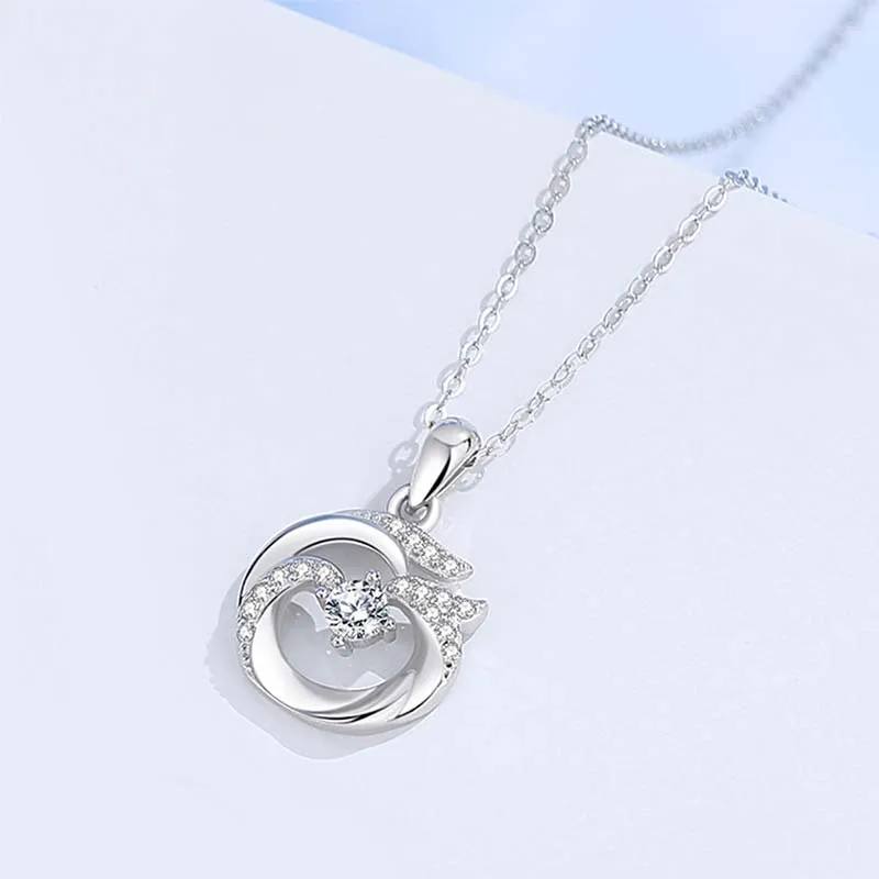 Xuanman S925 Silver Necklaces Unisex-6