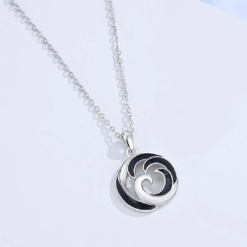 Xuanman S925 Silver Necklaces Unisex-5