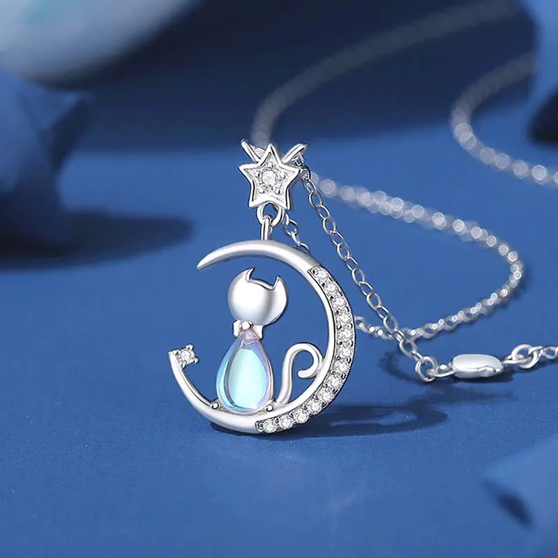 Xuanman S925 Silver Necklaces Women's-1