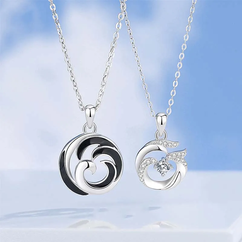 Xuanman S925 Silver Necklaces Unisex-2