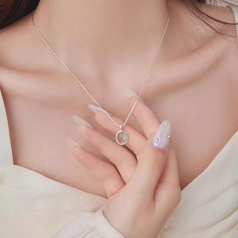 Xuanman S925 Silver Necklaces Women's-2