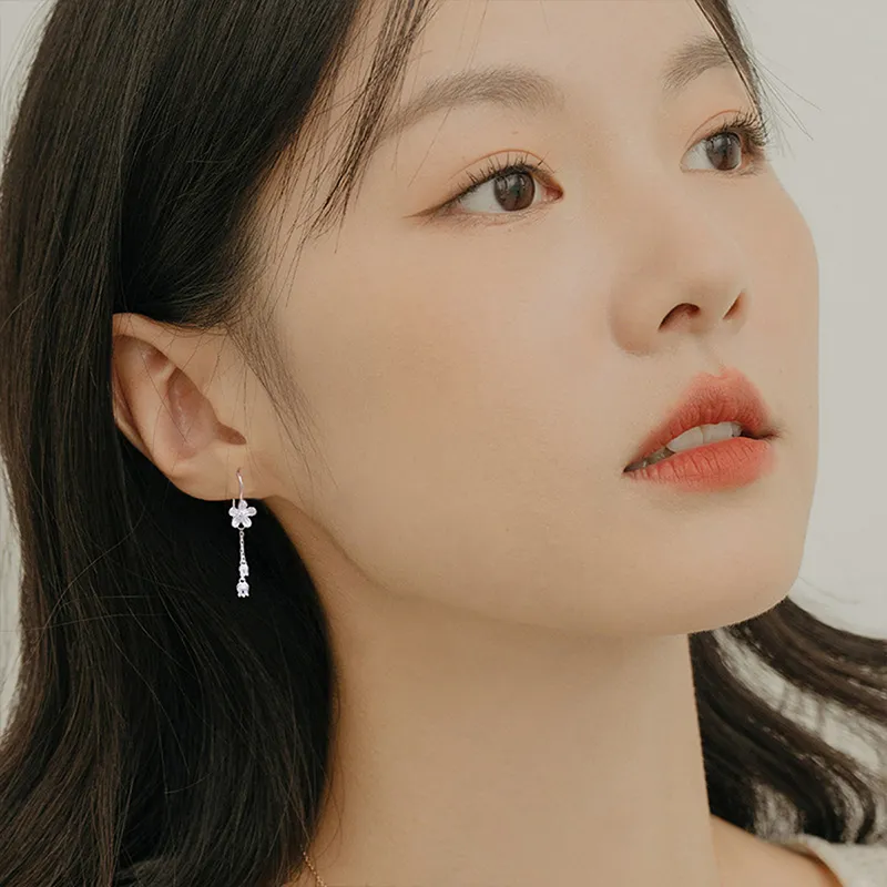 Xuanman 999 Fine Silver Earrings Women's-3