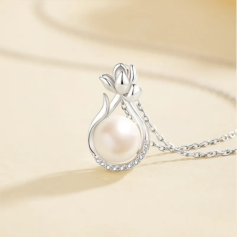 Xuanman Pearl Necklaces Women's-4