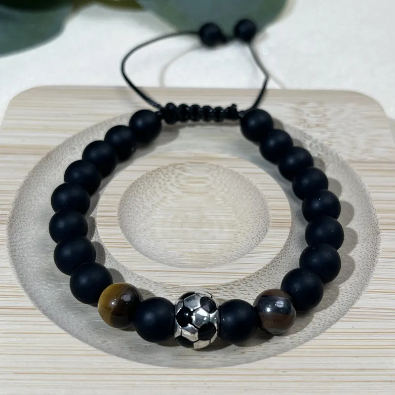 Xuanman Tiger's Eye Stone Bracelets Men's-3