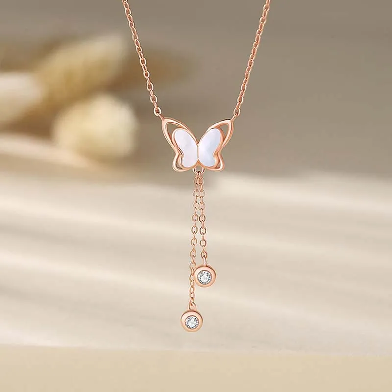 Xuanman S925 Silver Necklaces Women's-1