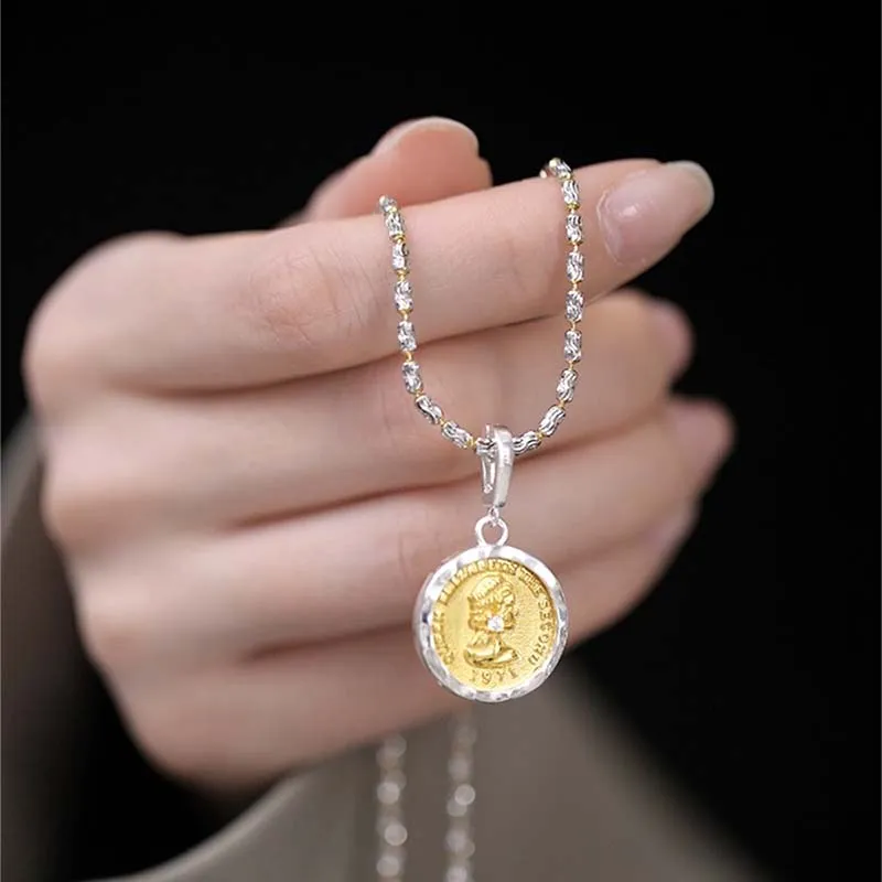 Xuanman S925 Silver Pendants Women's-4