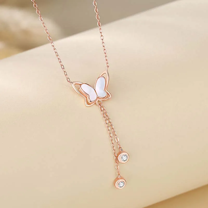 Xuanman S925 Silver Necklaces Women's-3